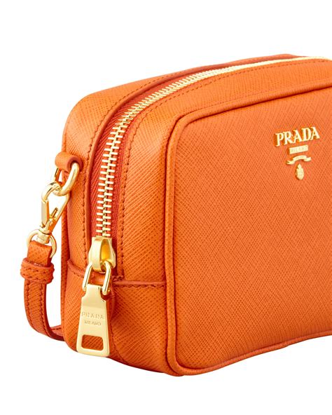 orange PRADA Women Handbags 